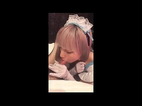❤️ Јапански идол [маиука], костим француске собарице, први део, пушење и дркање са лосионом ❤ Порно видео ат порн sr.yespornpics-com.ru ❌❤